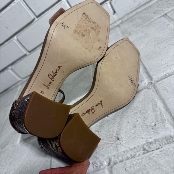 Sam Edelman Daniella Block Heel Dress Sandals Sz 8.5 NWOB - Picture 9 of 11